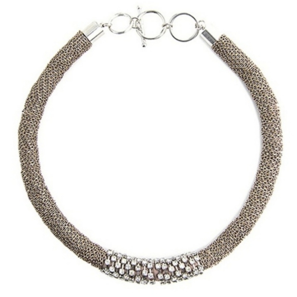 JEWELMINT Fantasy Ave Rolo Chain Statement Collar